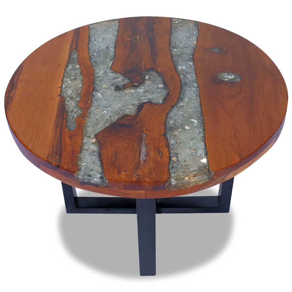 Coffee Table Teak Resin 23.6&quot;