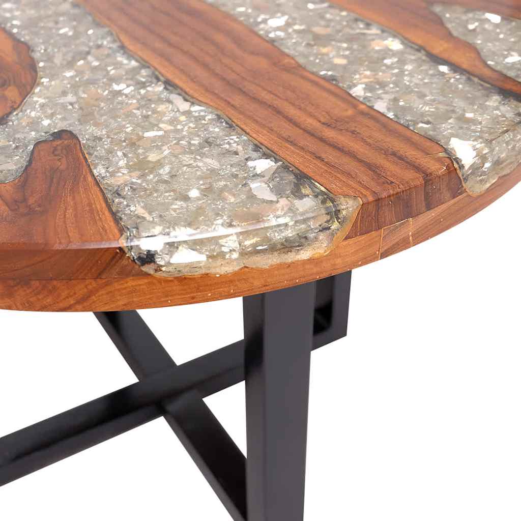 Coffee Table Teak Resin 23.6&quot;