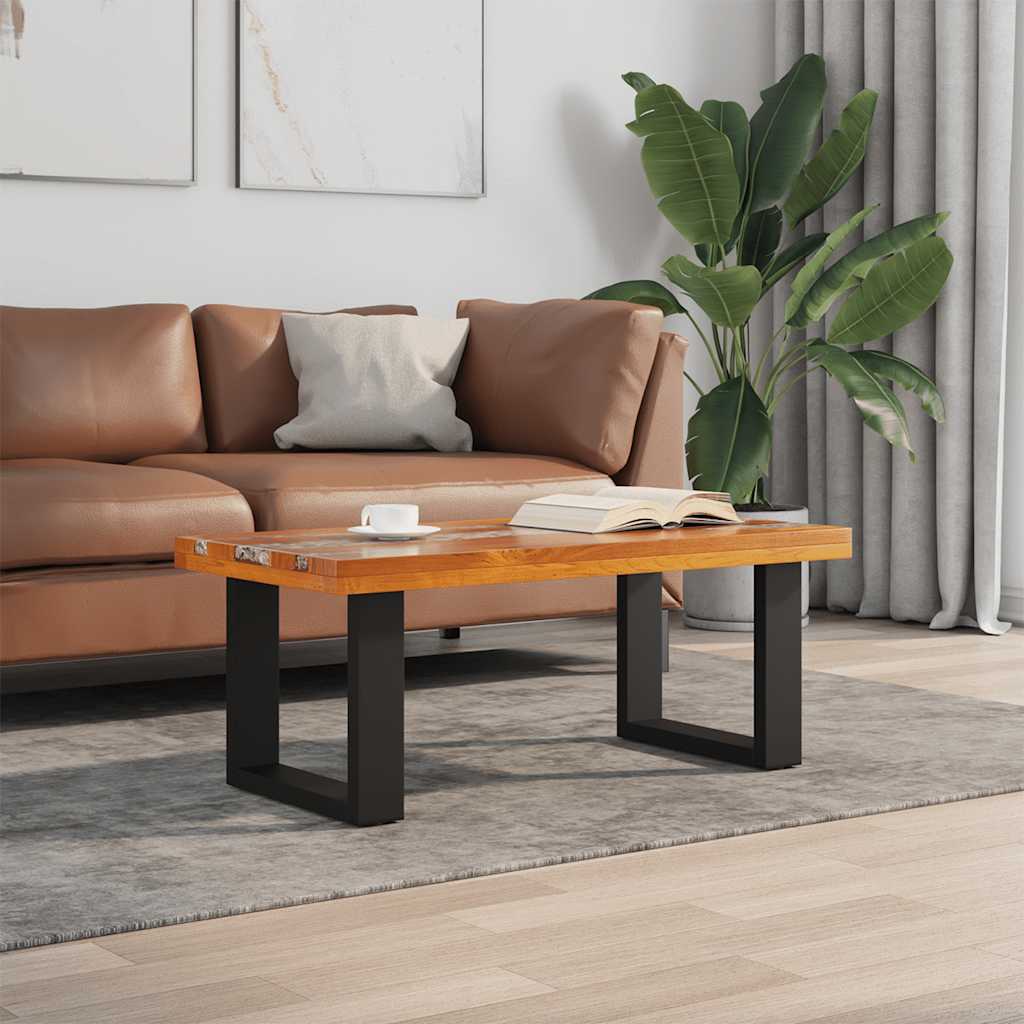 Coffee Table Teak Resin 23.6&quot;