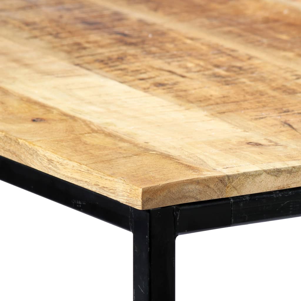 Dining Table Solid Rough Mango Wood