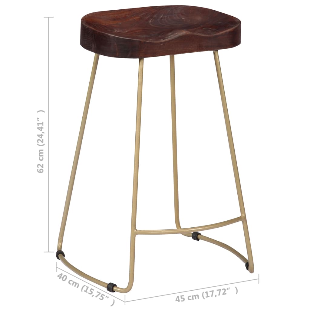 Gavin Bar Stools 2 Pcs