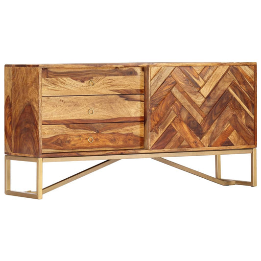 Sideboard 46.5&quot;X11.8&quot;X23.6&quot; Solid Sheesham Wood