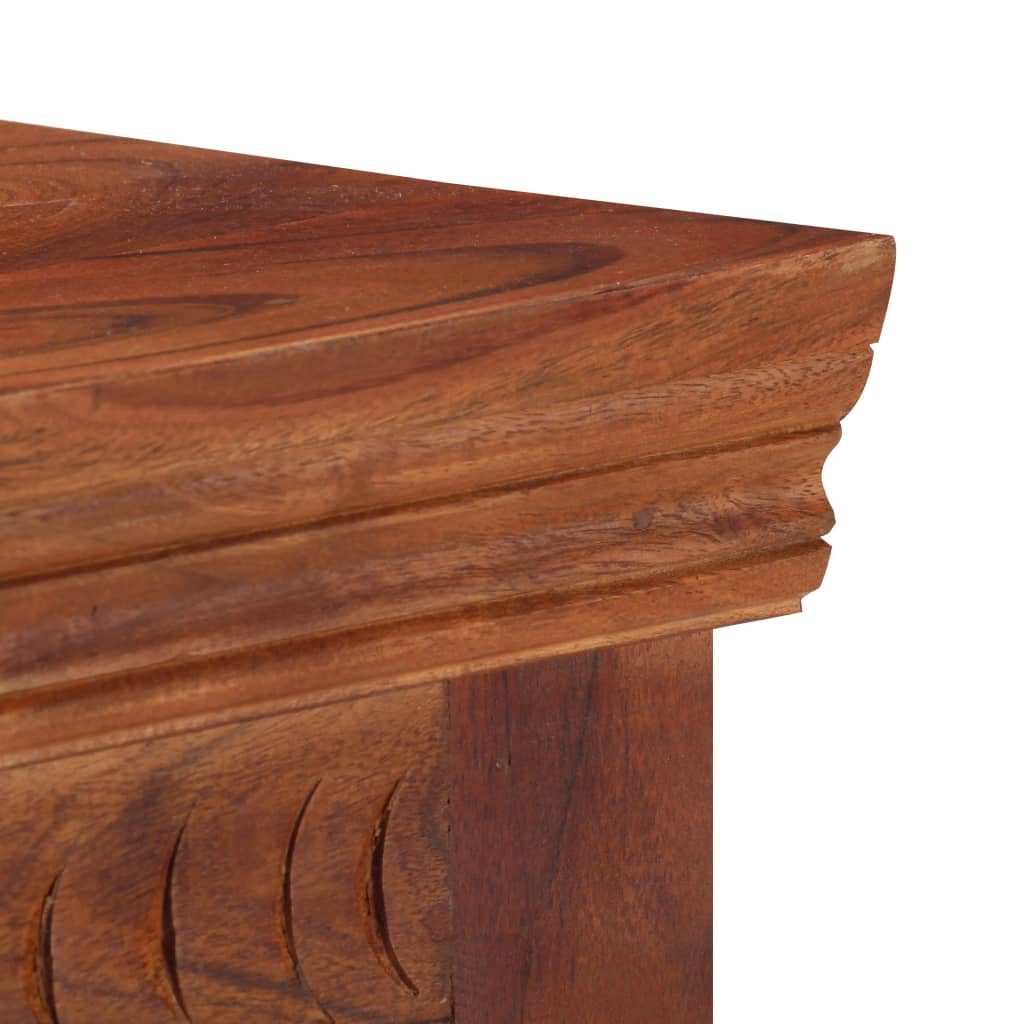 Sideboard 19.7&quot;X11.8&quot;X29.4&quot; Solid Acacia Wood