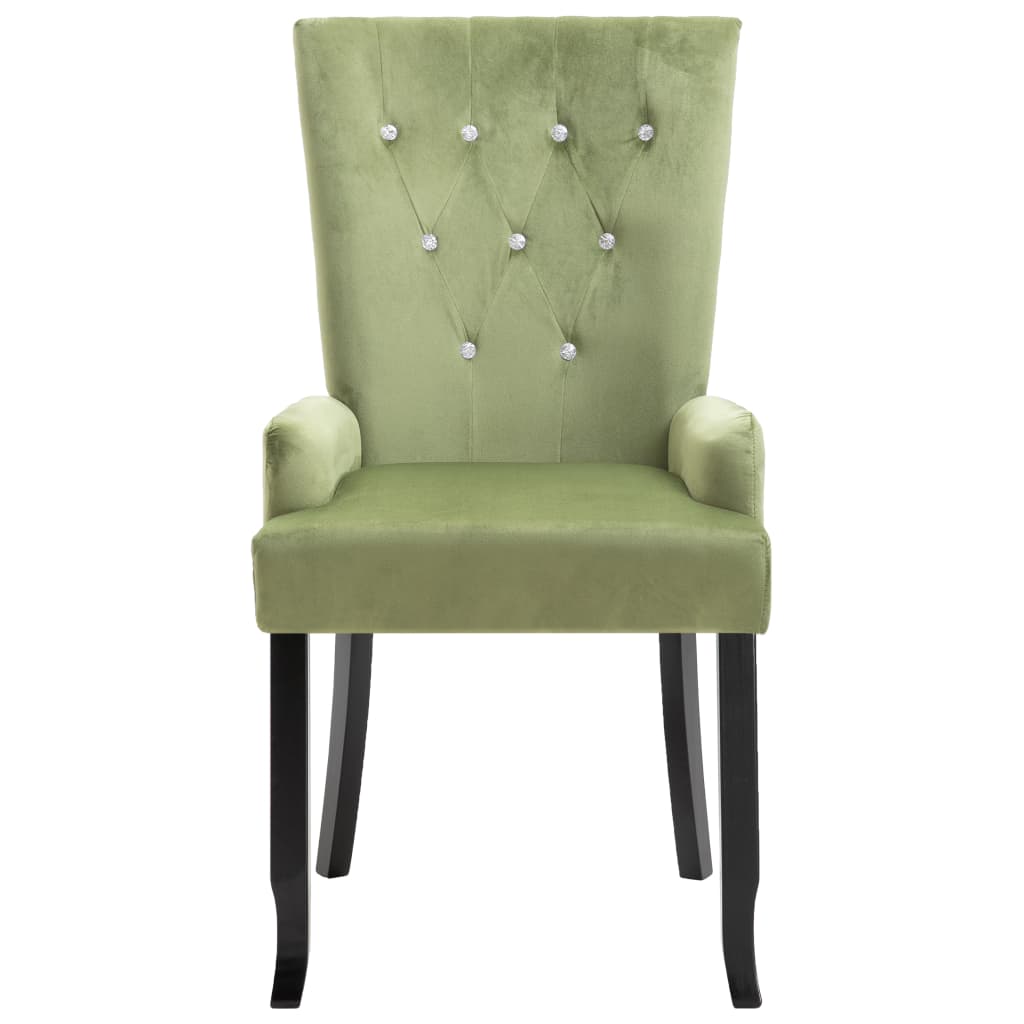 Dining Chair With Armrests Velvet