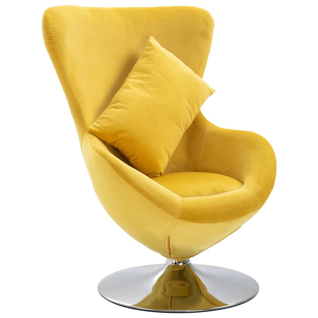 Armchair With Egg Shape