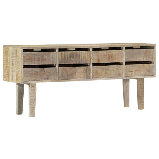 Sideboard 55.1&quot;X11.8&quot;X23.6&quot; Solid Mango Wood