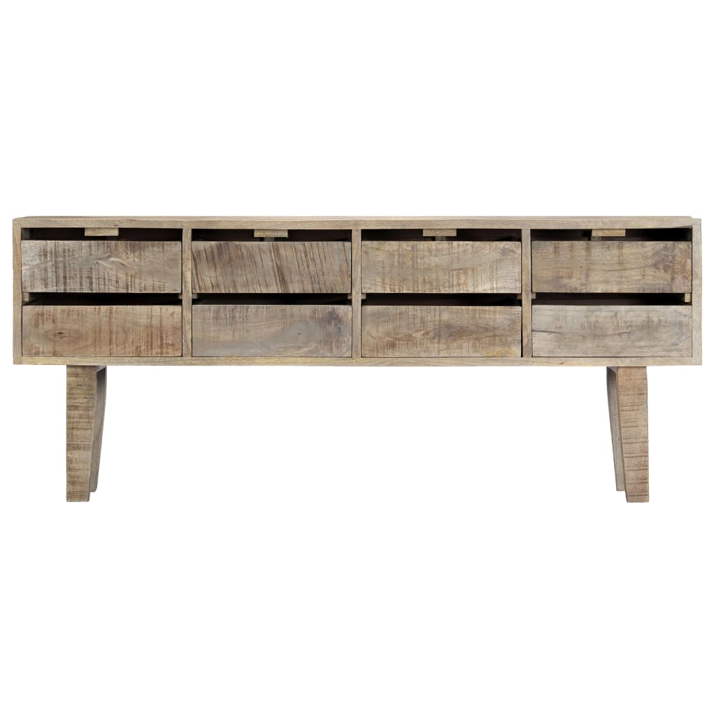 Sideboard 55.1&quot;X11.8&quot;X23.6&quot; Solid Mango Wood