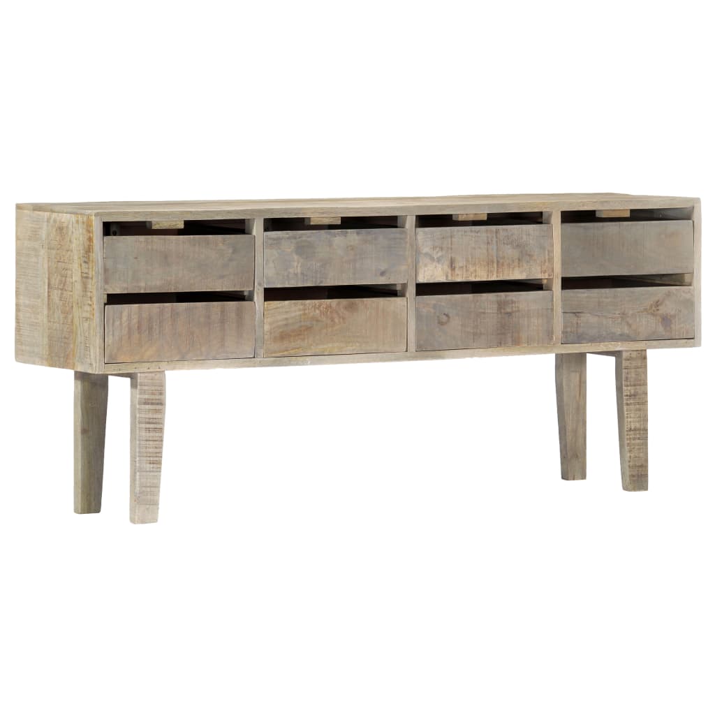 Sideboard 55.1&quot;X11.8&quot;X23.6&quot; Solid Mango Wood