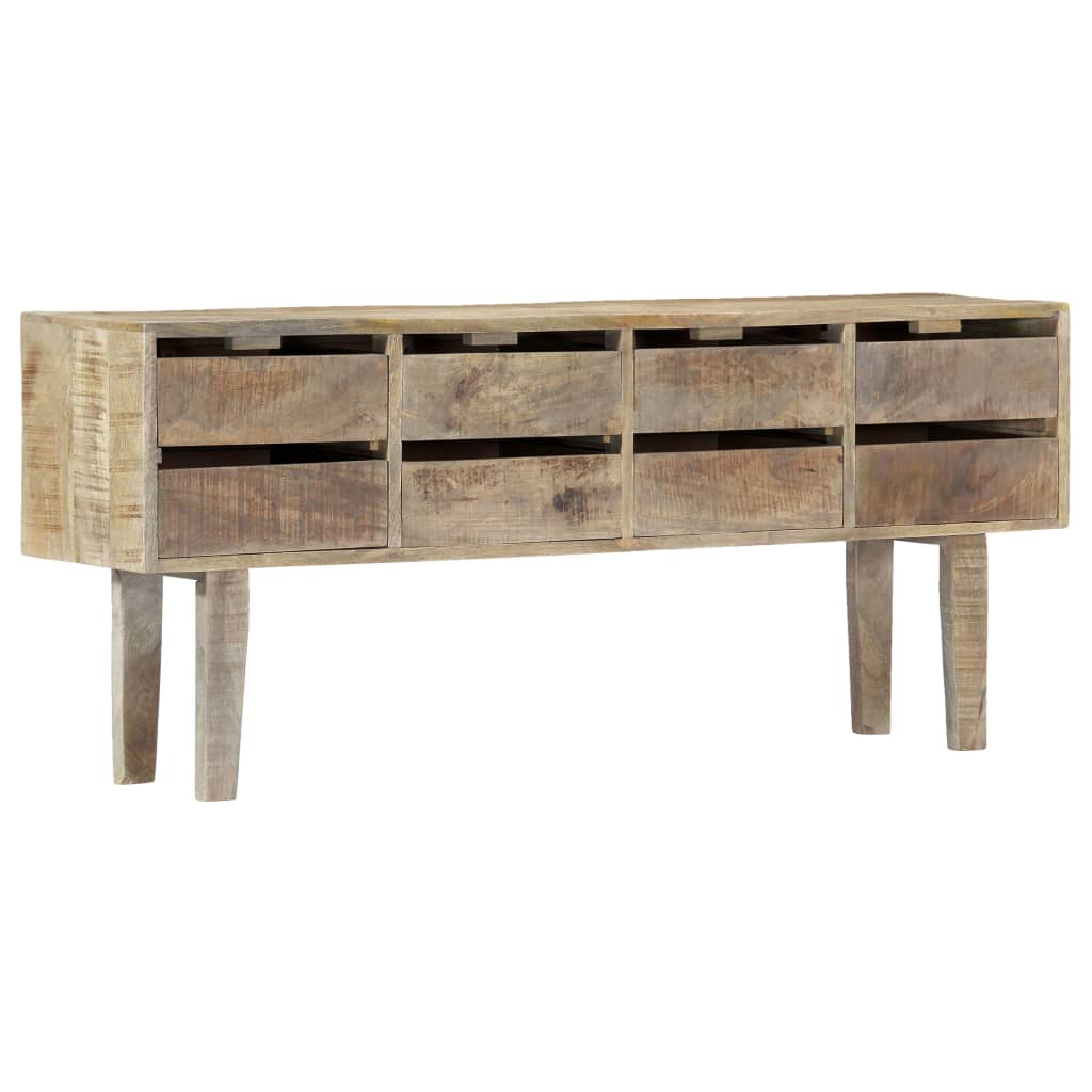 Sideboard 55.1&quot;X11.8&quot;X23.6&quot; Solid Mango Wood