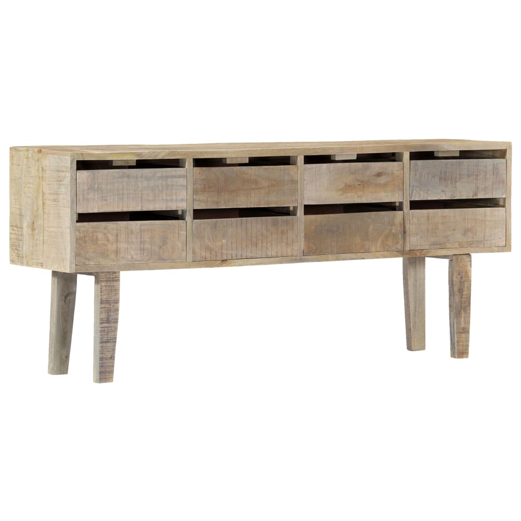 Sideboard 55.1&quot;X11.8&quot;X23.6&quot; Solid Mango Wood