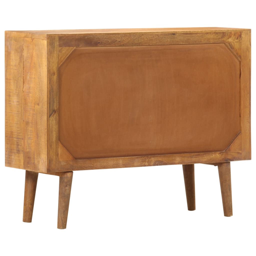 Sideboard With Printed Pattern X11.8&quot;X27.6&quot; Solid Mango Wood