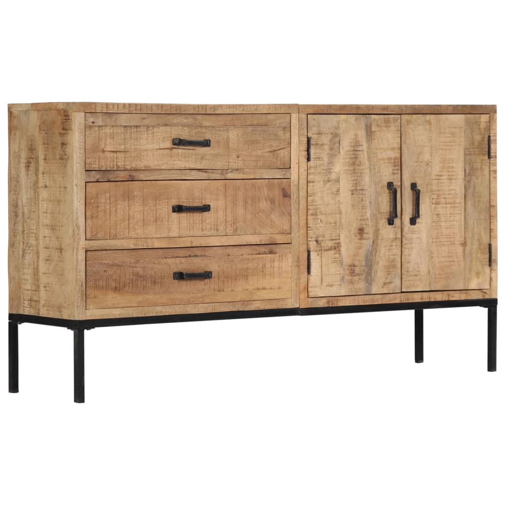 Sideboard 55.1&quot;X13.8&quot;X29.5&quot; Solid Mango Wood