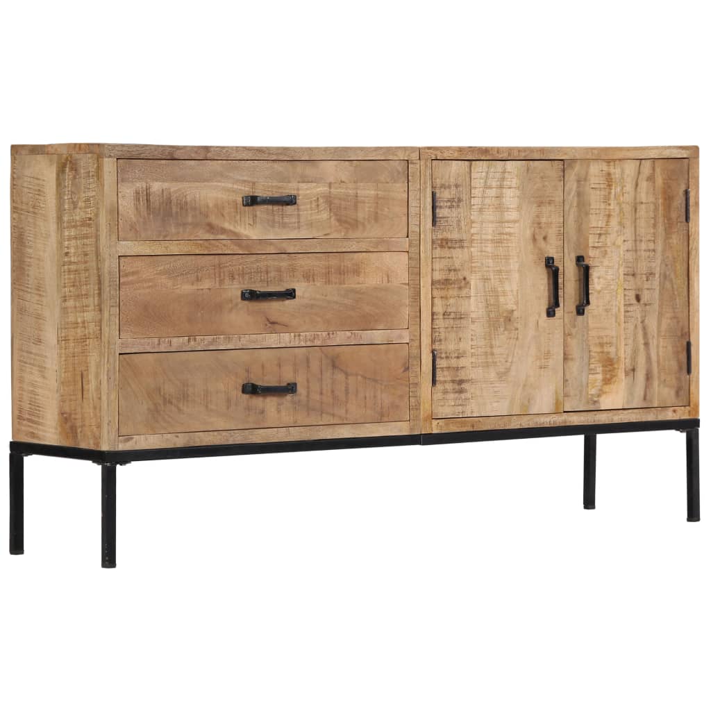 Sideboard 55.1&quot;X13.8&quot;X29.5&quot; Solid Mango Wood