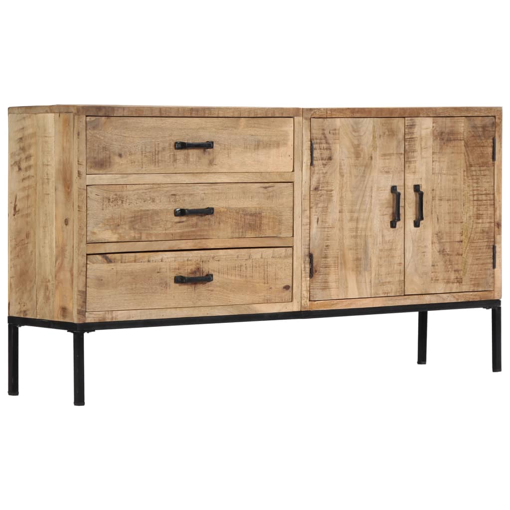 Sideboard 55.1&quot;X13.8&quot;X29.5&quot; Solid Mango Wood