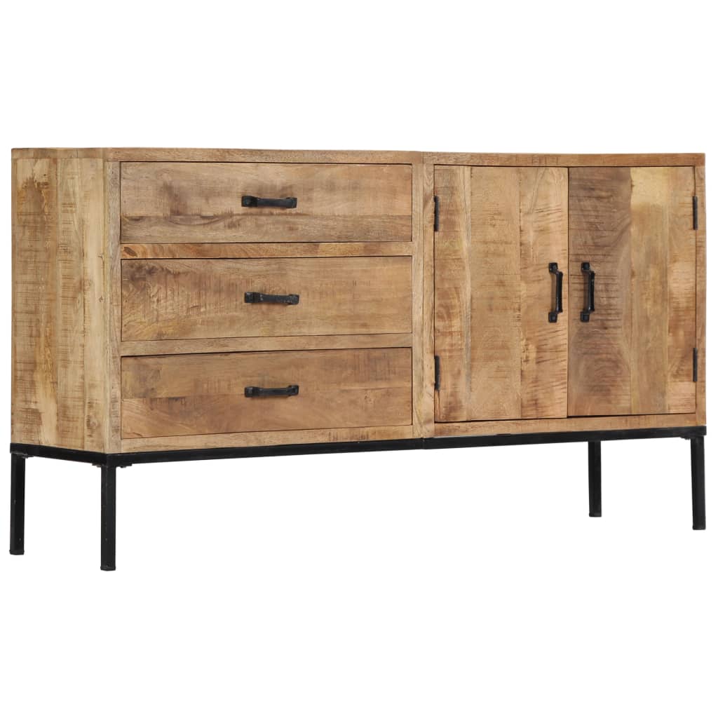 Sideboard 55.1&quot;X13.8&quot;X29.5&quot; Solid Mango Wood