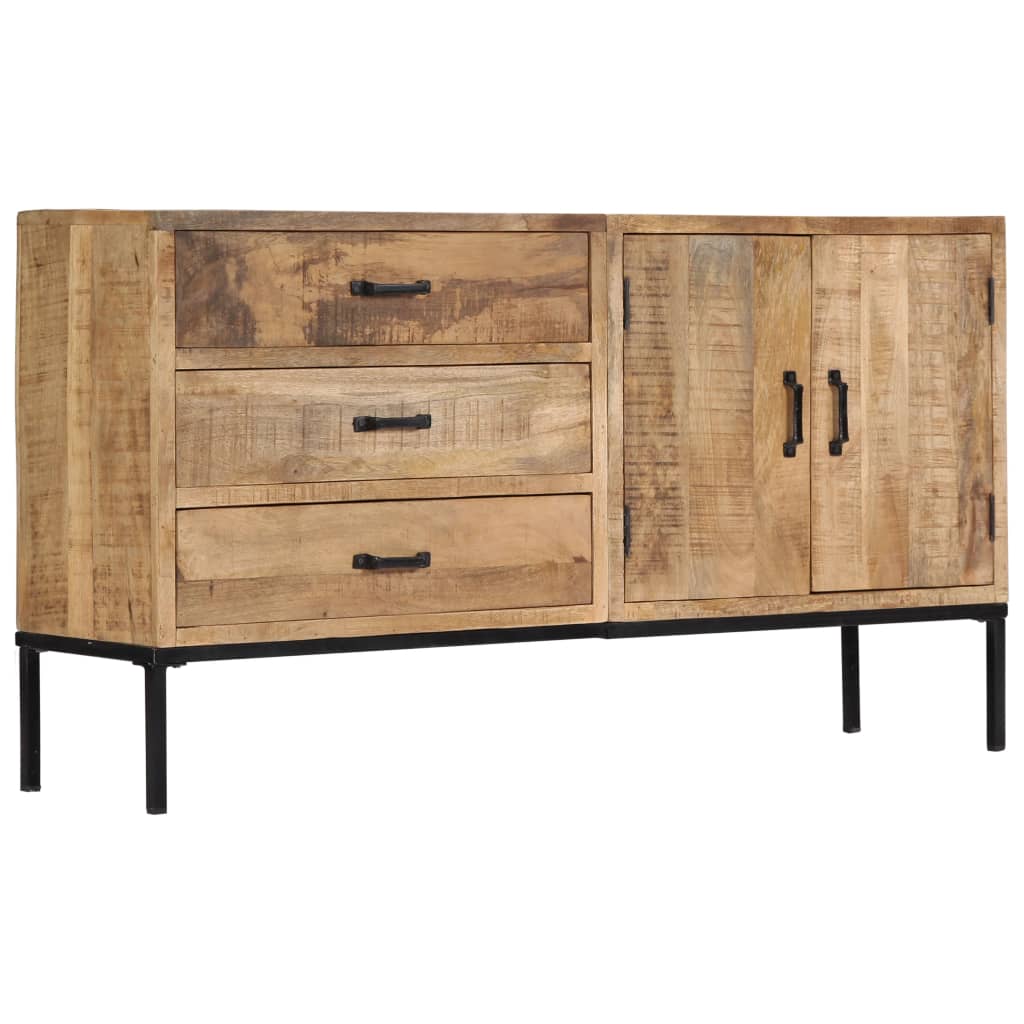 Sideboard 55.1&quot;X13.8&quot;X29.5&quot; Solid Mango Wood