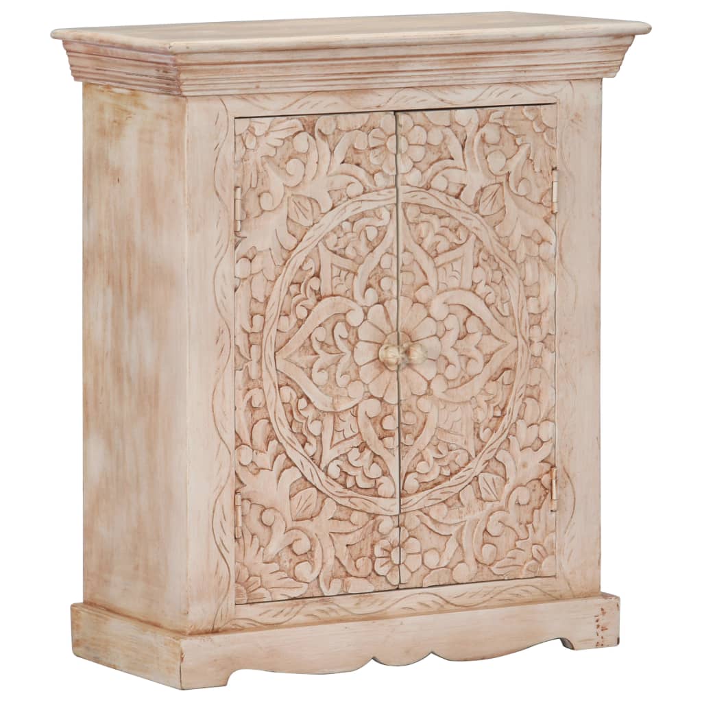 Sideboard 25.6&quot;X11.8&quot;X29.5&quot; Solid Mango Wood