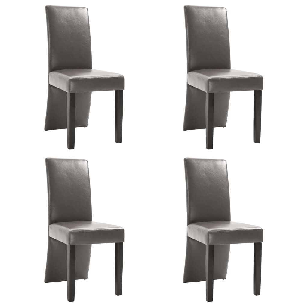 Dining Chairs 4 Pcs Faux Leather