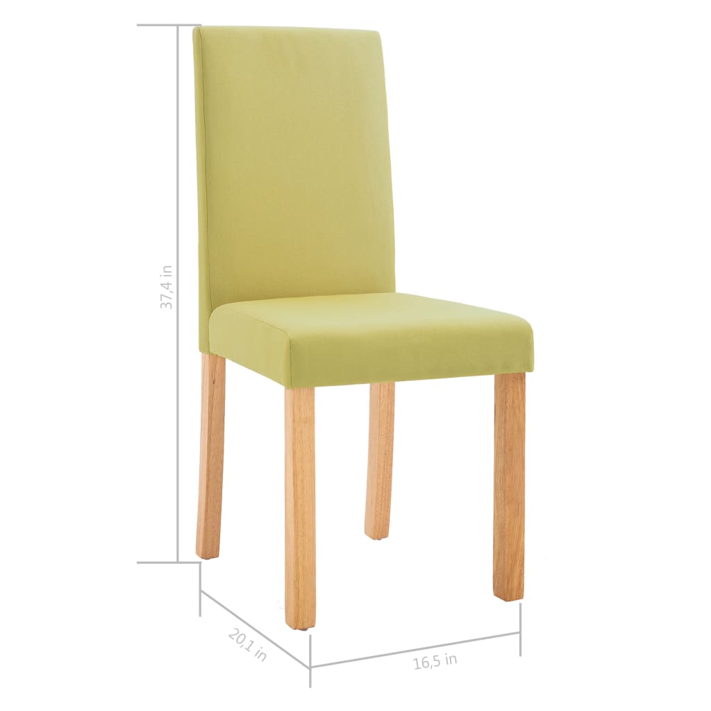 Dining Chairs 4 Pcs Fabric