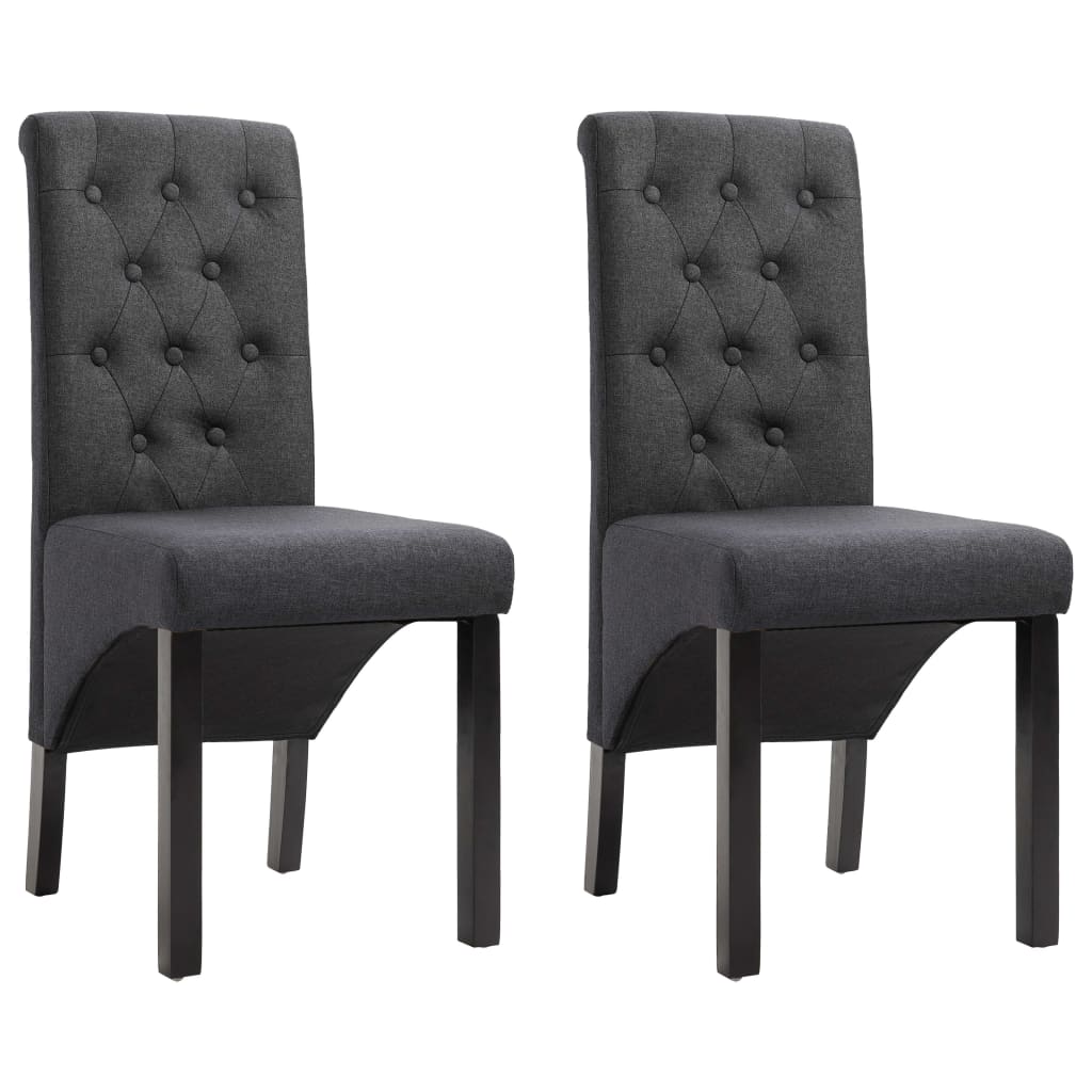 Dining Chairs 2 Pcs Fabric