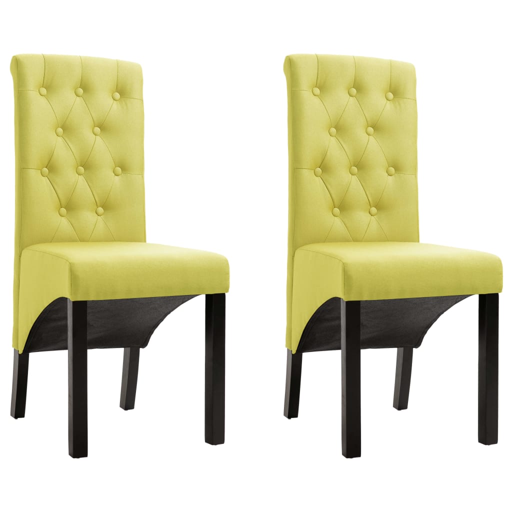 Dining Chairs 2 Pcs Fabric