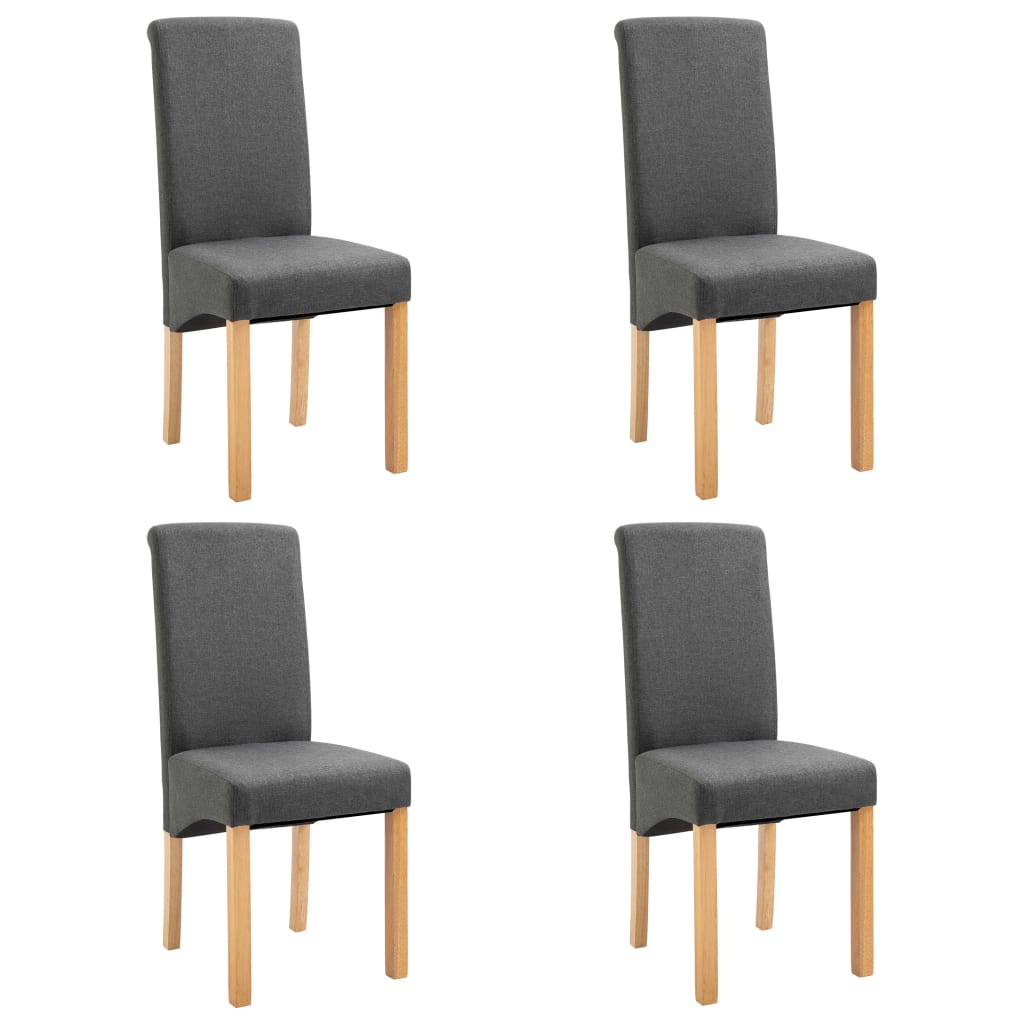 Dining Chairs 4 Pcs Fabric