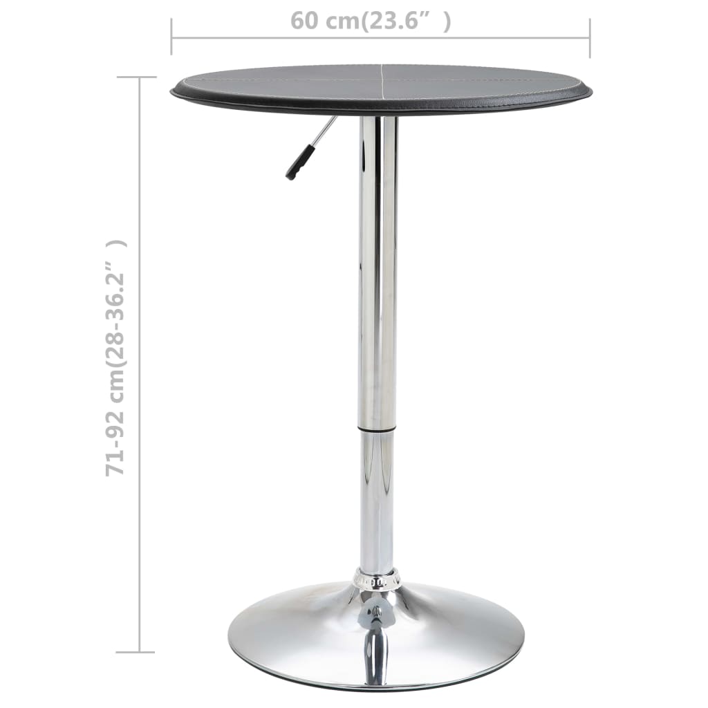 Bar Table Ø23.6&quot; Mdf