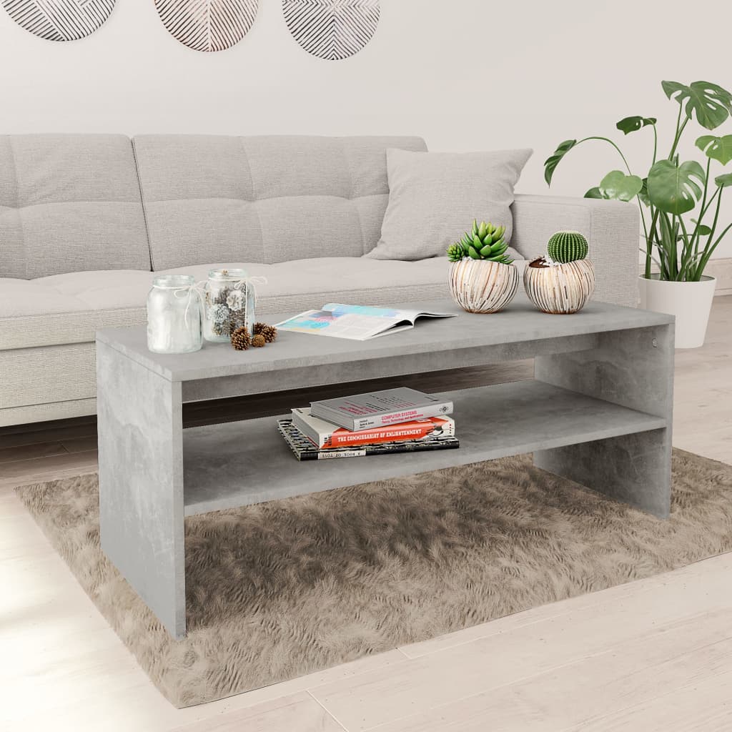 Coffee Table 39.4&quot;X15.7&quot;X15.7&quot; Engineered Wood