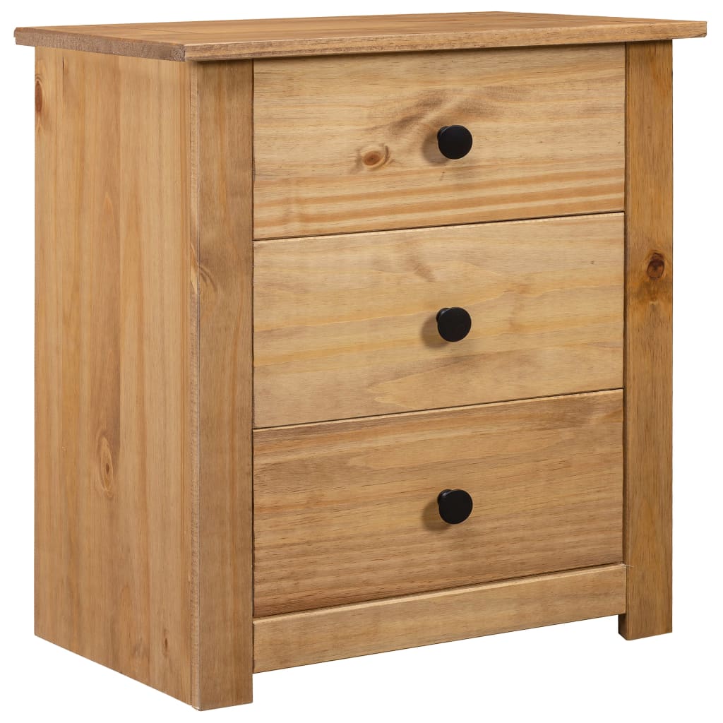 Bedside Cabinet 18.1&quot;X15.7&quot;X22.4&quot; Pinewood Panama Range