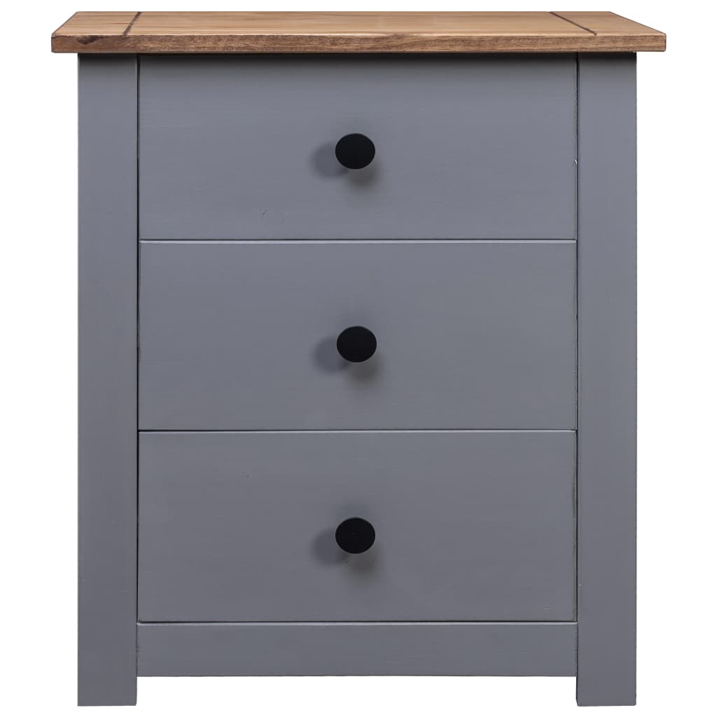 Bedside Cabinet 18.1&quot;X15.7&quot;X22.4&quot; Pinewood Panama Range