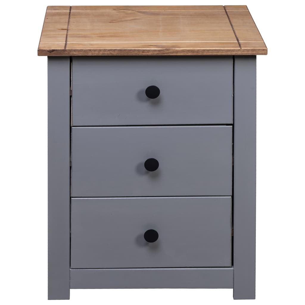 Bedside Cabinet 18.1&quot;X15.7&quot;X22.4&quot; Pinewood Panama Range