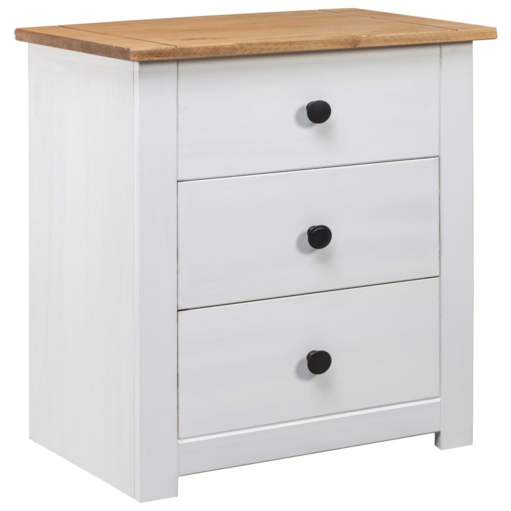 Bedside Cabinet 18.1&quot;X15.7&quot;X22.4&quot; Pinewood Panama Range