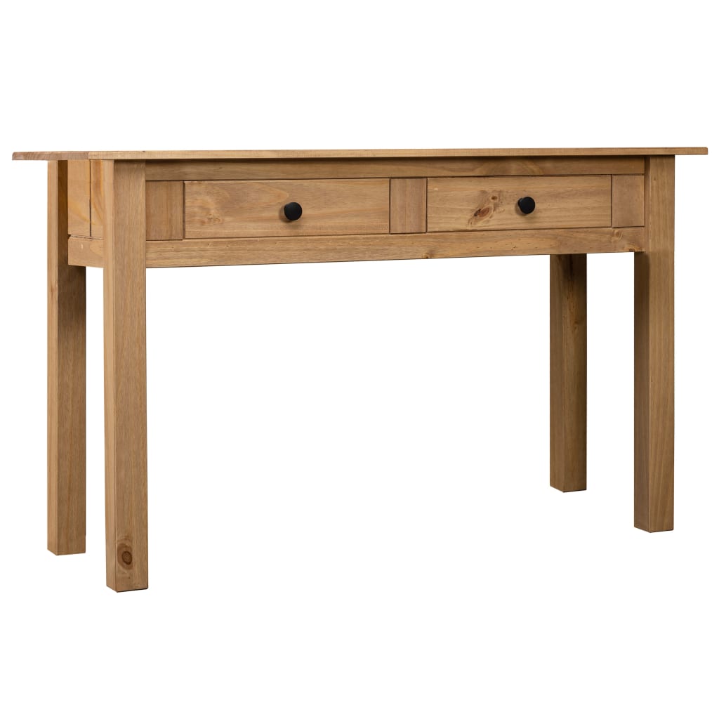 Console Table 43.3&quot;X15.7&quot;X28.3&quot; Solid Pine Wood Panama Range