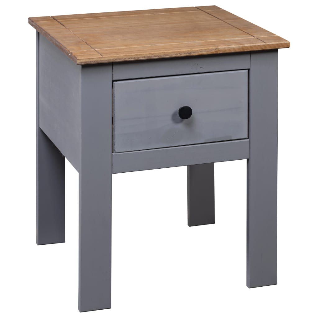 Bedside Cabinet 18.1&quot;X15.7&quot;X22.4&quot; Pine Panama Range