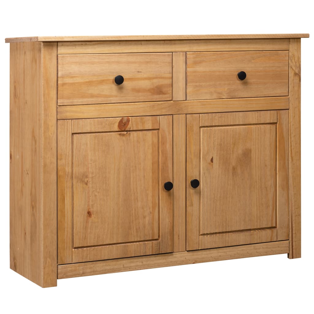 Sideboard 36.6&quot;X15.7&quot;X31.5&quot; Solid Pinewood Panama Range