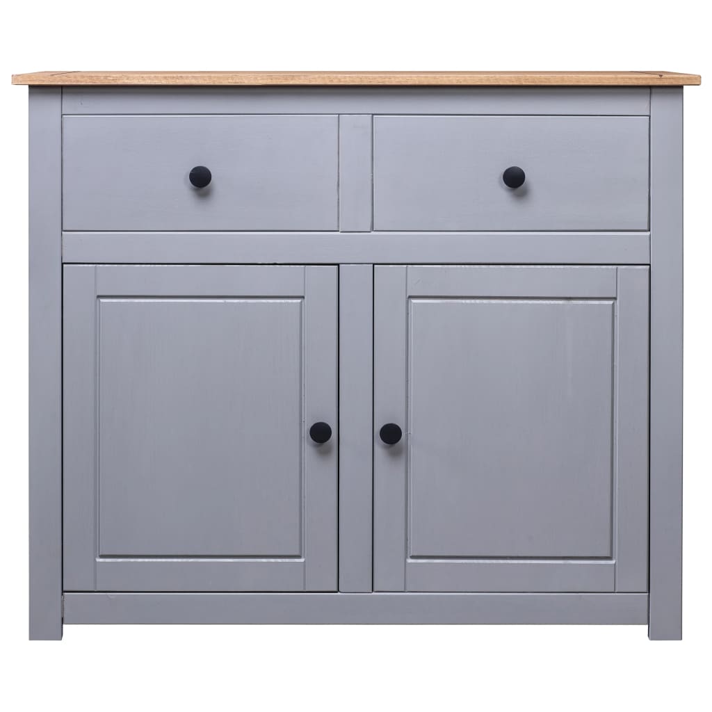 Sideboard 36.6&quot;X15.7&quot;X31.5&quot; Solid Pinewood Panama Range