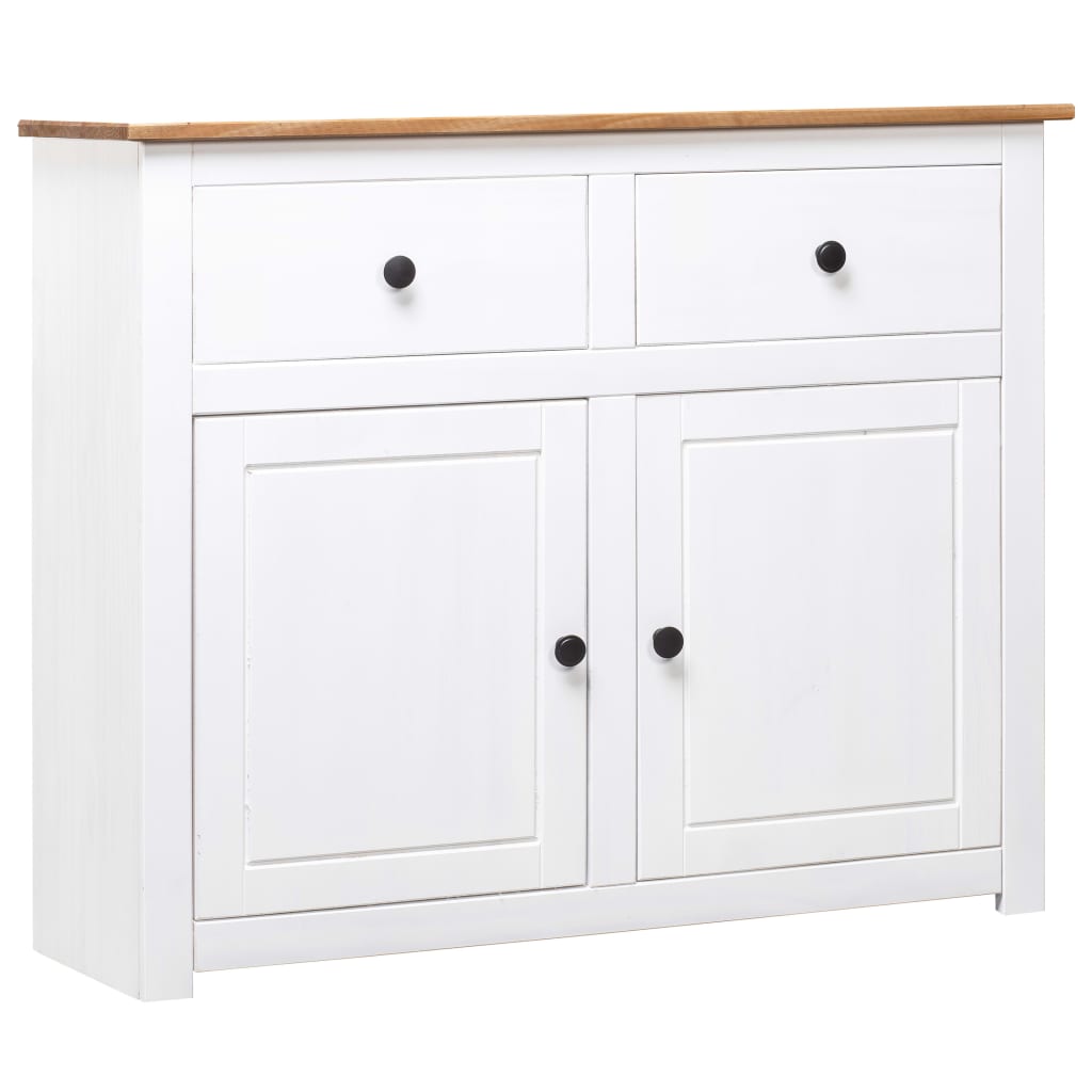 Sideboard 36.6&quot;X15.7&quot;X31.5&quot; Solid Pinewood Panama Range