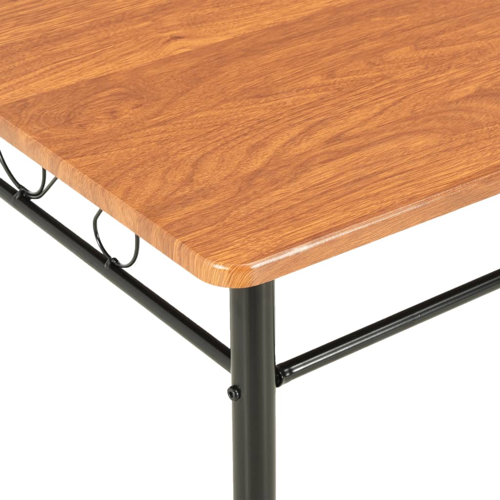 Dining Table Brown 47.2&quot;X27.6&quot;X29.5&quot; Mdf