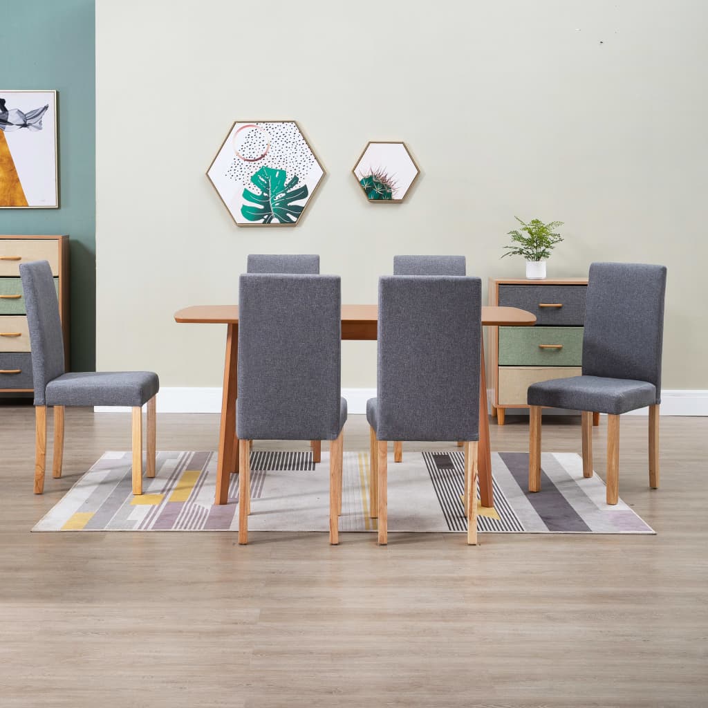 Dining Chairs 4 Pcs Fabric