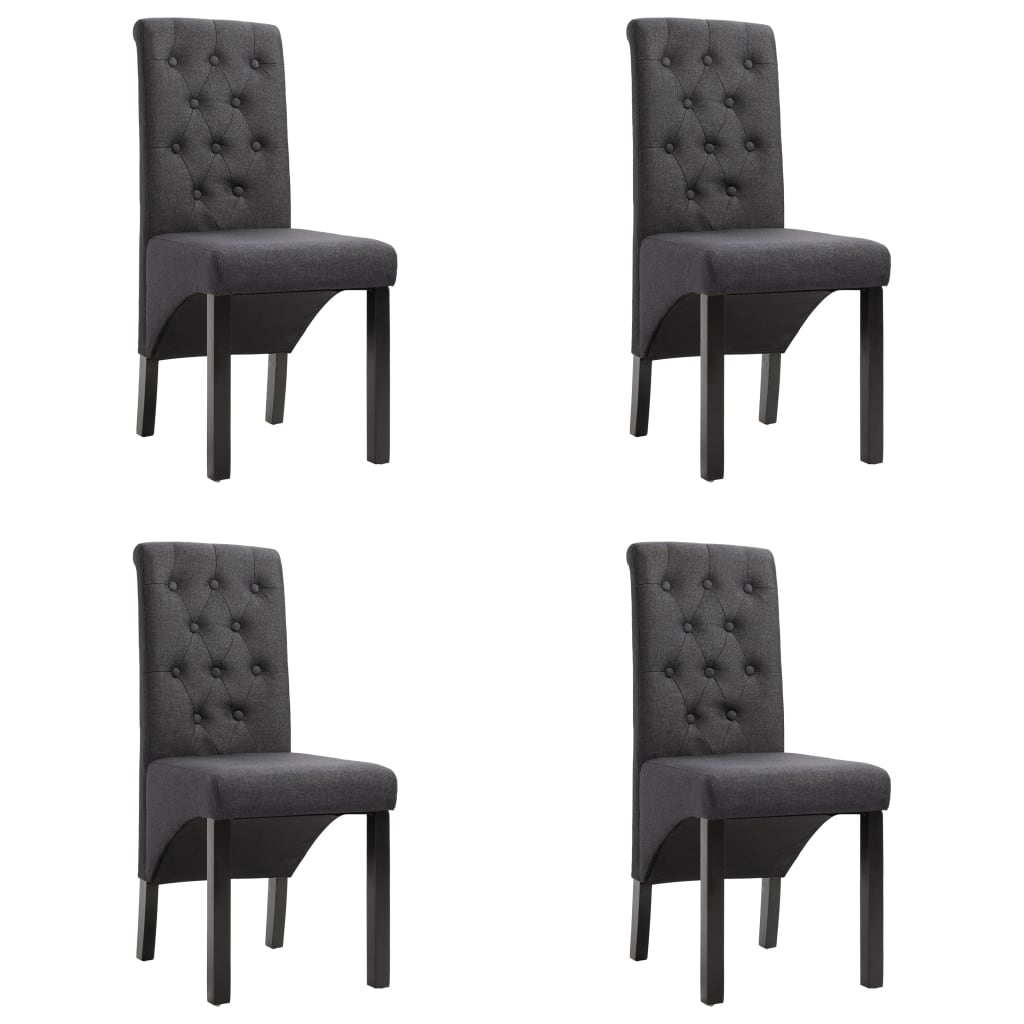 Dining Chairs 2 Pcs Fabric