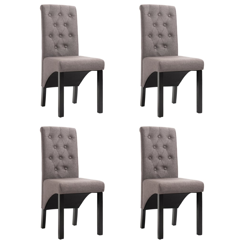 Dining Chairs 2 Pcs Fabric