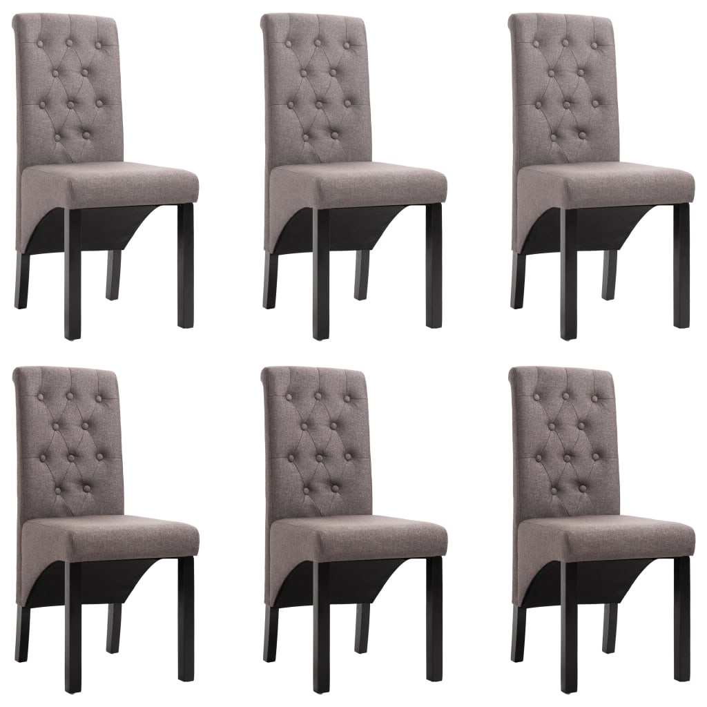 Dining Chairs 2 Pcs Fabric