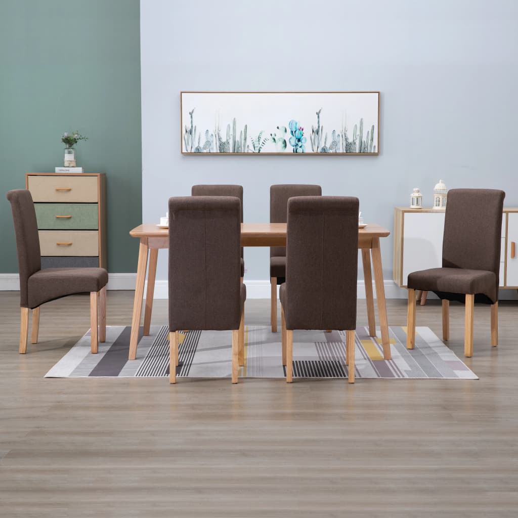 Dining Chairs 4 Pcs Fabric