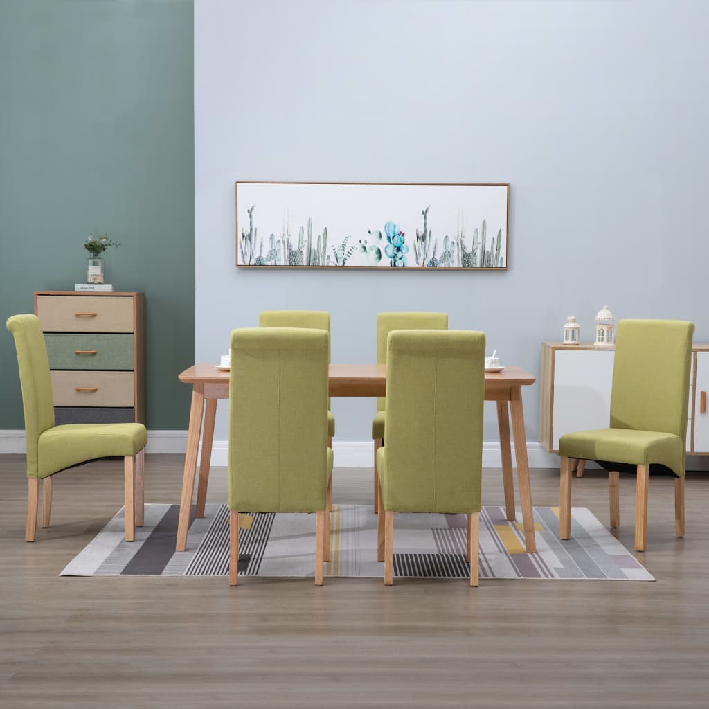 Dining Chairs 4 Pcs Fabric