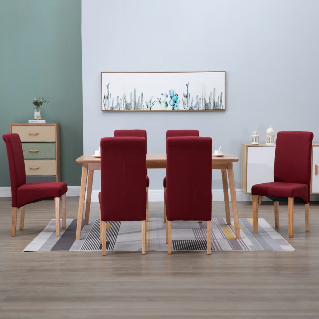 Dining Chairs 4 Pcs Fabric