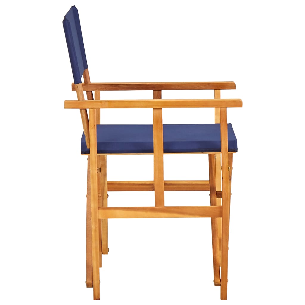 Director's Chairs 2 Pcs Solid Acacia Wood