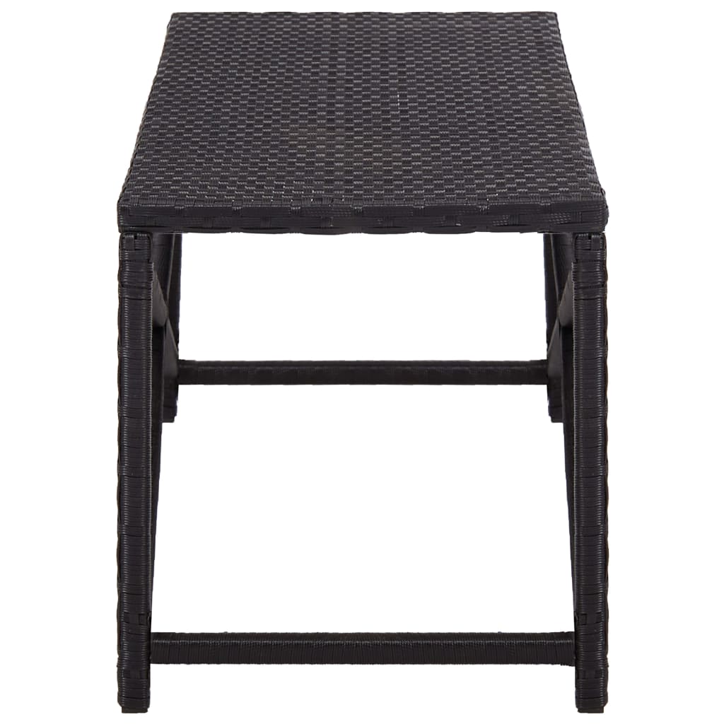 Patio Bench Poly Rattan