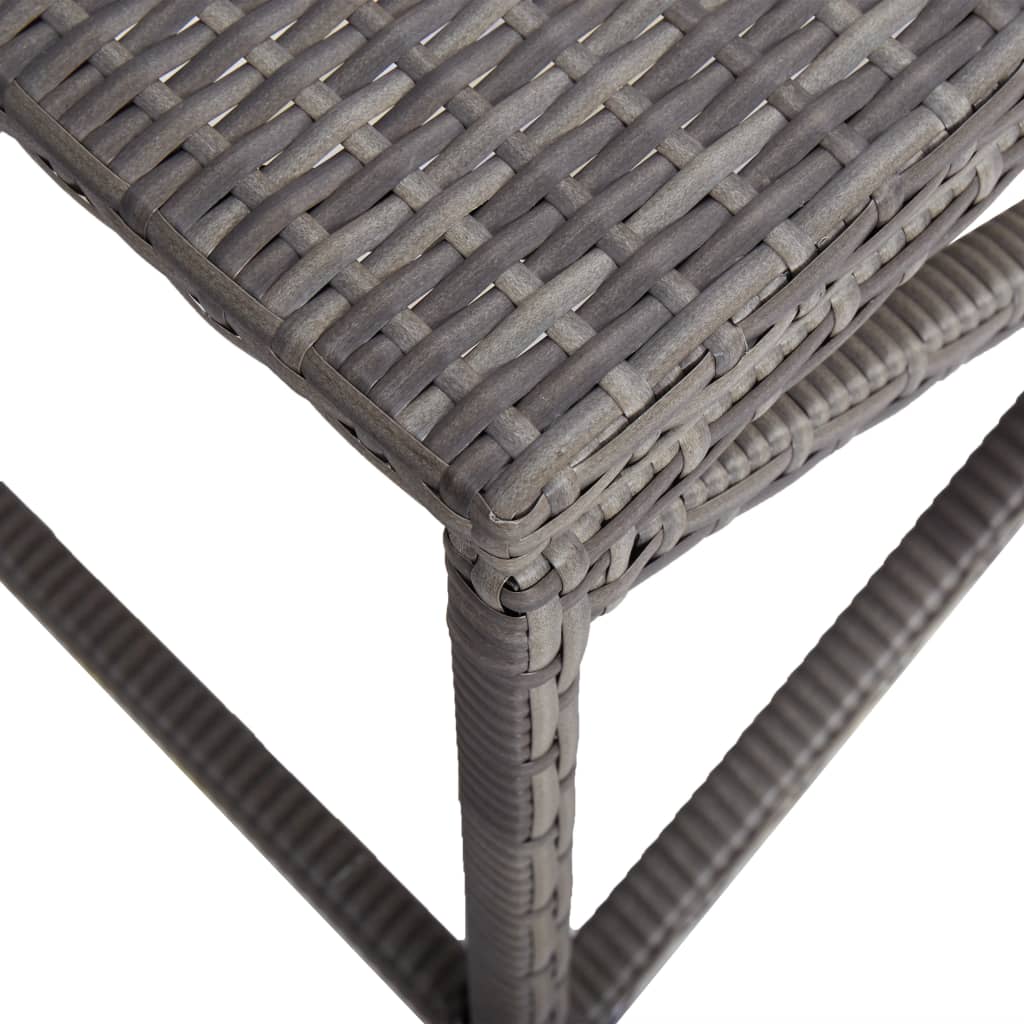 Patio Bench Poly Rattan