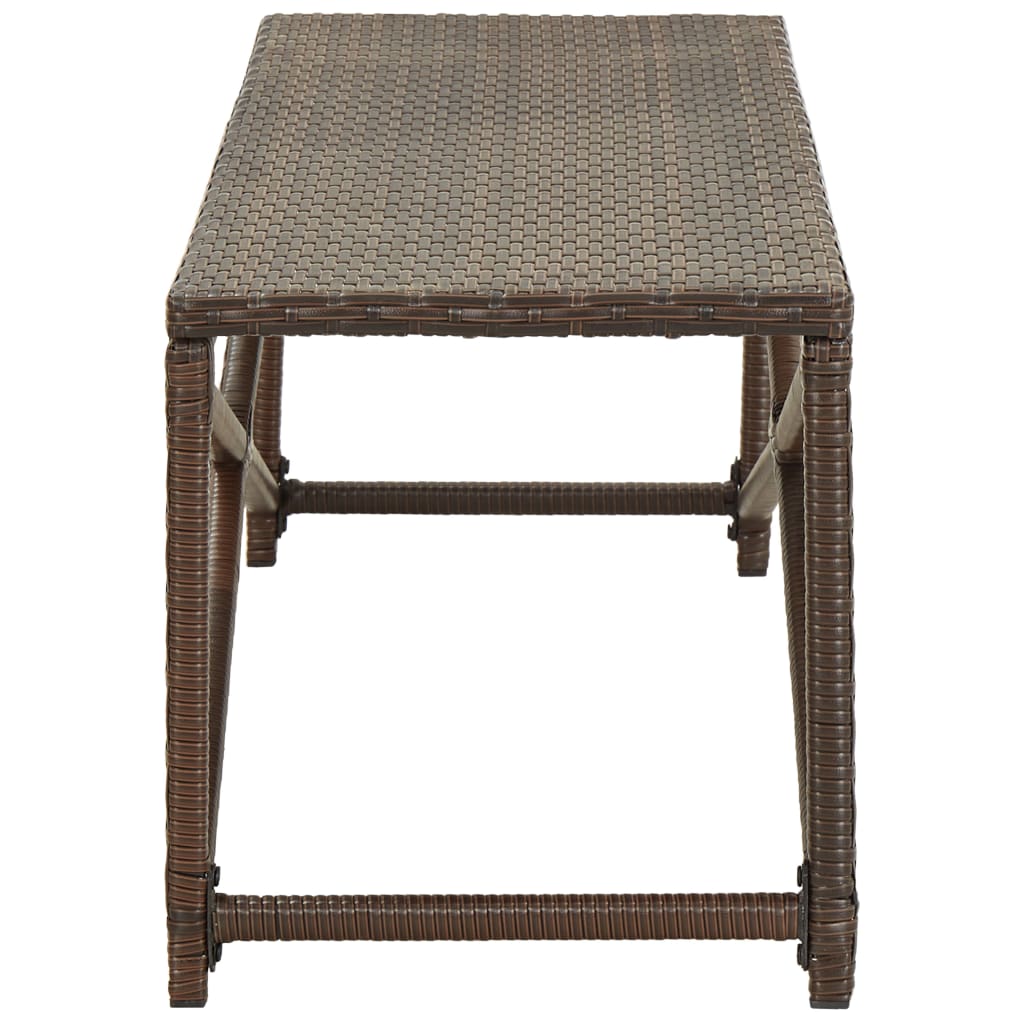 Patio Bench Poly Rattan