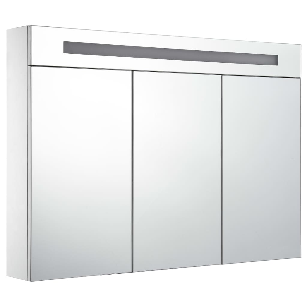 Led Bathroom Mirror Cabinet 34.6&quot;X5.1&quot;X24.4&quot;